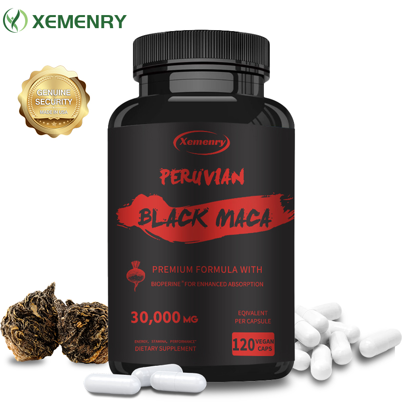 Herbal Queen - Raíz de Maca negra de máxima