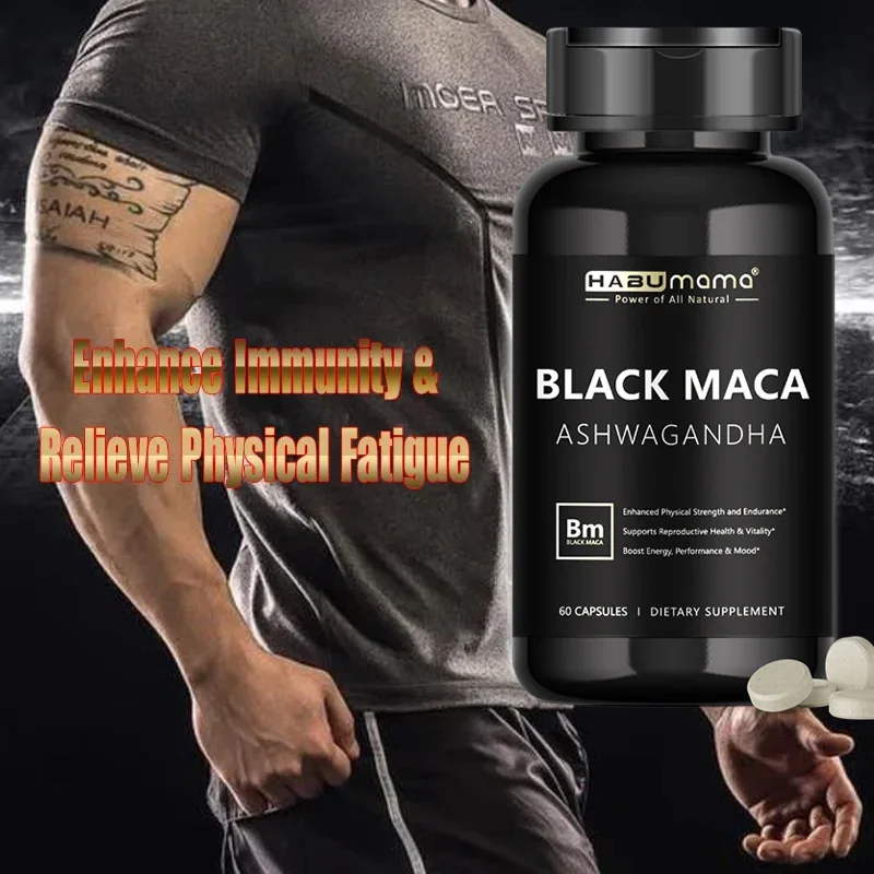 Herbal Queen - Suplemento de mejora masculina con maca