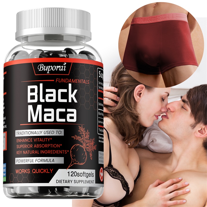 Herbal Queen - Suplemento de Maca Negra: aumenta la
