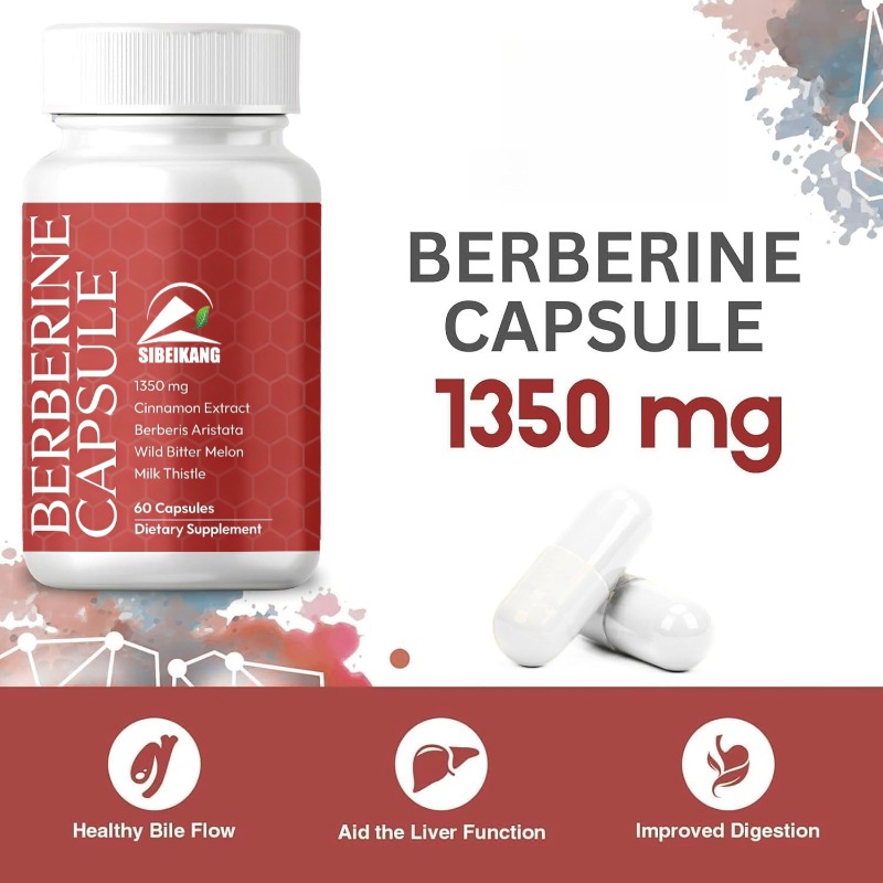 Herbal Queen - Cápsulas Huanglian Su 1350mg Mezcla Herbal