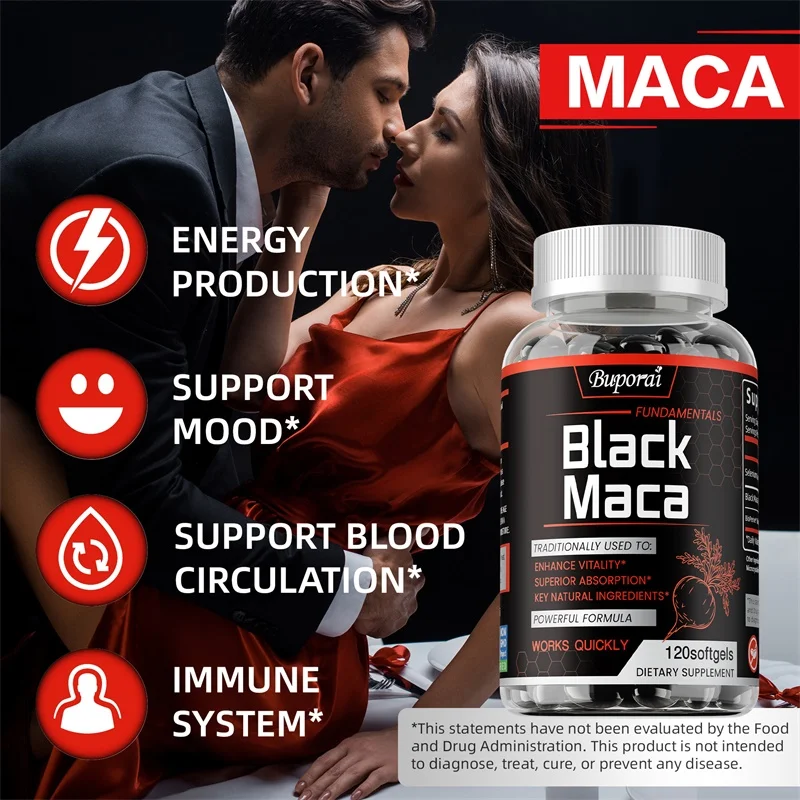 Suplemento de maca negra: mejo - Herbal Queen reseña y precio