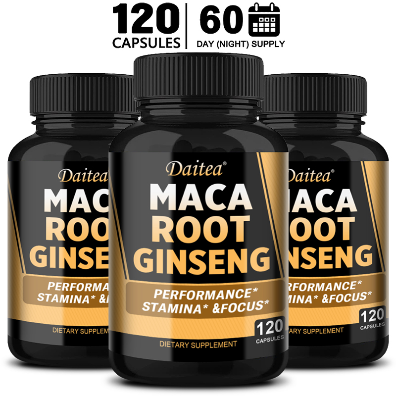 Extracto de raíz de maca y gin - Herbal Queen reseña y precio